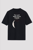 Yer yüzü Siyah Unisex Tişört T-Shirt - TişörtFabrikası