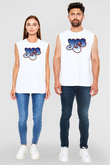 Yes Beyaz Unisex Kolsuz Tişört