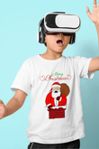 Yılbaşı Beyaz Unisex Çocuk Tişört