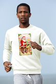 Yılbaşı Beyaz Unisex Sweatshirt