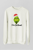 Yılbaşı Beyaz Unisex Sweatshirt