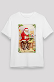 Yılbaşı Beyaz Unisex Tişört T-Shirt - TişörtFabrikası