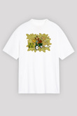 Yogi Bear Ayı Yogi Beyaz Unisex Oversize Tişört