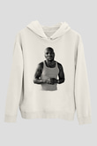Young Jeezy Beyaz Unisex Kapüşonlu Sweatshirt
