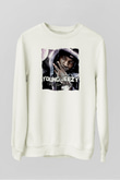 Young Jeezy Beyaz Unisex Sweatshirt