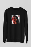 Young Thug Baskılı Unisex Siyah Sweatshirt