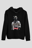 Young Thug Siyah Unisex Kapüşonlu Sweatshirt