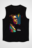 Young Thug Siyah Unisex Kolsuz Tişört
