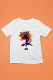 Zedd Baskılı Beyaz Unisex Çocuk Tişört