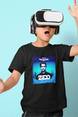 Zedd Baskılı Siyah Unisex Çocuk Tişört