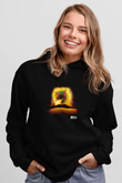 Zedd Baskılı Unisex Siyah Hoodie