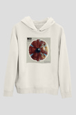 Zedd Beyaz Unisex Kapüşonlu Sweatshirt