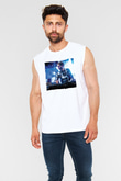 Zedd Beyaz Unisex Kolsuz Tişört