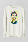 Zedd Beyaz Unisex Sweatshirt