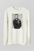 Zedd Beyaz Unisex Sweatshirt