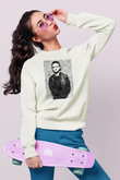 Zedd Beyaz Unisex Sweatshirt