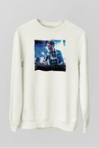 Zedd Beyaz Unisex Sweatshirt