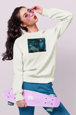Zedd Beyaz Unisex Sweatshirt