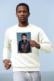 Zedd Beyaz Unisex Sweatshirt
