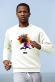 Zedd Beyaz Unisex Sweatshirt