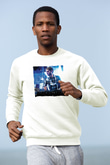 Zedd Beyaz Unisex Sweatshirt