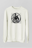 Zedd Beyaz Unisex Sweatshirt
