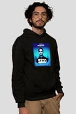 Zedd Siyah Unisex Hoodie