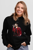 Zedd Siyah Unisex Kapüşonlu Sweatshirt