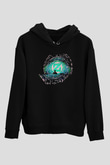 Zedd Siyah Unisex Kapüşonlu Sweatshirt