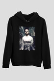 Zedd Siyah Unisex Kapüşonlu Sweatshirt