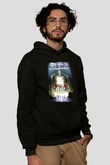 Zedd Siyah Unisex Kapüşonlu Sweatshirt