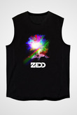 Zedd Siyah Unisex Kolsuz Tişört