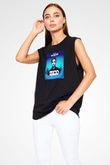 Zedd Siyah Unisex Kolsuz Tişört