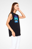 Zedd Siyah Unisex Kolsuz Tişört