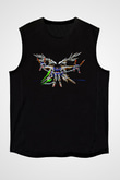 Zero Wing Siyah Unisex Kolsuz Tişört