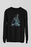 Zombi Siyah Unisex Sweatshirt