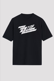 ZZ Top Siyah Unisex Oversize Tişört T-Shirt