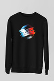 ZZ Top Siyah Unisex Sweatshirt