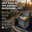 50LT ARAÇ İÇİ TEK KAPAKLI BUZDOLABI - HEGI