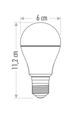 Cata CT-4058 9w Uzaktan Kumandalı Led Ampül E27 RGB