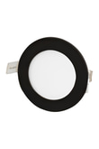 Cata CT-5125 6w Siyah Kasa Yuvarlak Slim Led Panel 3200K Günışığı