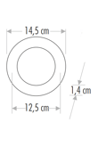Cata CT-5146 9w Slim Led Panel 6500K Beyaz