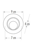 Cata CT-5200G 6W Lal Led Spot Armatür 3200K Günışığı