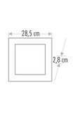 Cata CT-5274B 30w Alüminyum Kare Sıva Üstü Led Panel 6400K Beyaz