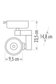 Cata CT-5334G 30W Siyah Kasa Ray Spot Armatür 3200K Günışığı