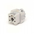 Emas EB005CP00 5 Kontak Çekirdek Priz 10A 1-5