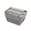 Emas EBM48PU10 Metal 48 Kontak Uzatma Tipi Priz 16A Yandan Girişli