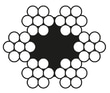 ERC 6x7 KENDİR ÖZLÜ TROL HALATI