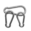 Galvanizli Karabina Yaylı 8 X 80 MM Hamak Askı Salıncak Kancası