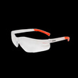 HEGI 91532-1 SEFFAF - TURUNCU (CLEAR - AF) KORUYUCU GÖZLÜK 